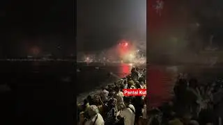 Pesta Kembang Api di Pantai Kuta