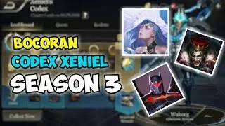 BOCORAN CODEX XENIEL SEASON 3 AOV!!! Sephera, Skin Legend Joker, Skin Legend Batman, DLL