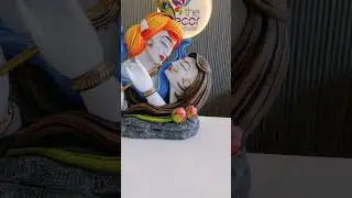 Radha Krishna Home Decor Showcase #modernart #radhakrishna #radhakrishnaart #short #shorts