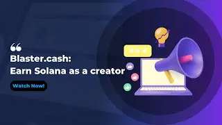 Blaster.cash: Solana No-Code Payments Integration for Creators #grizzlython