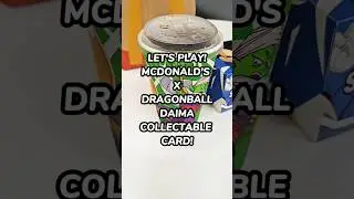 #mcdonalds #dragonball #dragonballdaima #cards #burger #collectablecards #anime #manga #fun