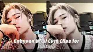 ENHYPEN Niki Cute Clips for editing