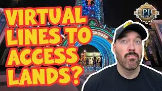 Universal Hints At Using Virtual Lines to Enter Portals At Epic Universe | Epic Universe Update