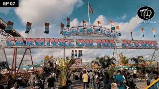2019 Florida State Fair Midway Full of Carnival Rides