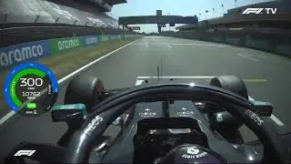 Lewis Hamilton's Pole Lap | 2020 Spanish Grand Prix | With Telemetry