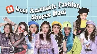 Best Aesthetic Fashion Shopee Haul 2020 (coordinates, hats, shoes,etc.)