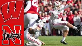 #14 Wisconsin vs Nebraska Highlights | NCAAF Week 12 | College Football Highlights