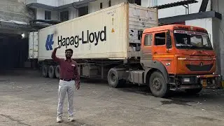 Green chilli Container Loading  
