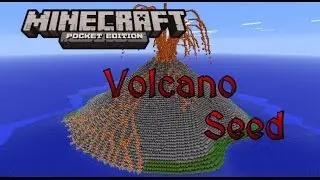 [Outdated] MCPE Dormant Volcano Crater Seed [0.8.1]