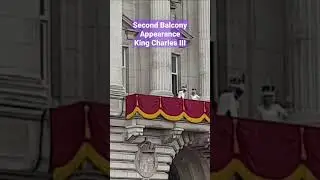 King Coronation Balcony |See comments fr full video #shortsfeed #shortsvideo #kingcharles #shorts