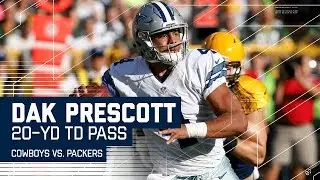 Dak Prescott Hits Williams for Huge Gain & Throws a TD on Next Play! | Cowboys vs. Packers | NFL