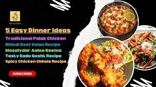 🍽️ Top 5 Traditional Dinner Dishes You Must Try! 😋 | Authentic Desi Food