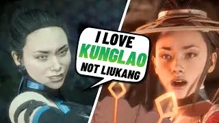 I LOVE KUNGLAO, NOT LIUKANG 😝 | MK11 Kitana INTROs Females |