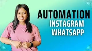 Add Automation on Instagram and on Whatsapp #automation #whatsapp #instagram