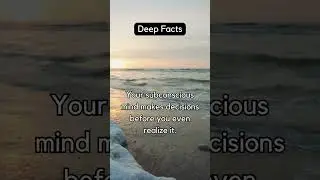 Your subconscious mind makes decisions&hellip; #shorts