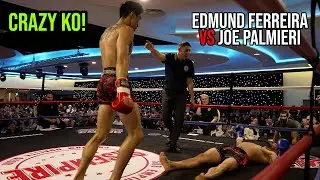 Crazy Knockout - Edmund Ferreira vs Joe Palmieri | Siam Boxing