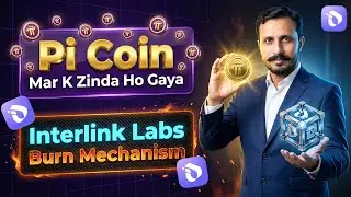 Pi Coin Mar K Zinda Ho Gya | Interlink Labs Burn Mechanism | Pi Network Update | Crypto With Gondal