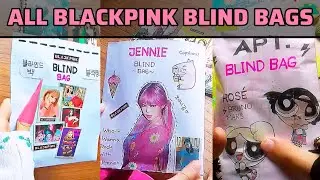 UNPACKING 5 BLACKPINK BLIND BAGS🖤💞
