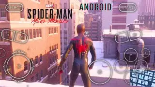 SPIDER MAN MILES MORALES PS4 EMULATOR ANDROID GAMEPLAY PART 3