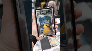 How much would you pay for this Black Label POP 1 Grey Felt Hat Pikachu? #pokemon #pokemoncards #tcg