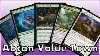 Incredibly Fun Pile of Magic: The Gathering Cards - Abzan Value Town - Lorwyn Standard