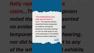 All-Republican Court Rejects Paxton Power Grab