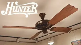 Hunter Archive Original Ceiling Fan with Adaptair | 1080p HD Remake