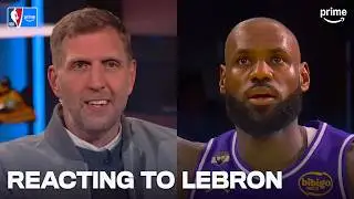 NBA Nightcap Reacts to LeBron&rsquo;s HISTORIC Triple-Double | NBA on Prime