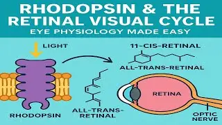 Rhodopsin & the Retinal Visual Cycle | Eye Physiology Made Easy  | Photochemistry of Vision