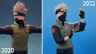 Escultura de Kakashi Hatake (Remake)