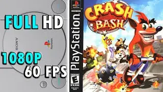 crash bandicoot bash/PS1/FULL HD /60 FPS/ No Commentary
