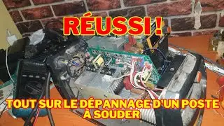 Dépannage d'un poste à souder MMA-200 : Réparation des transistors IGBT et de l'interface 50kHz