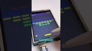 Incredible DIY retro game with Arduino UNO and touchscreen shield #electronics #arduino #elektronik