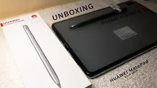 Unboxing M-Pencil Huawei MatePad 10.4 inch