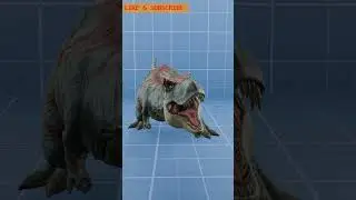 T REX VS PISTOL  #3danimation #animation #trendingshorts #shorts #facts #science #hindi #zackdfilm