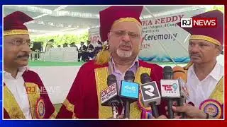 నర్సింహరెడ్డి ఇంజనీరింగ్ కళాశాలలో  ఘనంగా గ్రాడ్యుయేషన్ డే || NNRG || Rjnewstelugu 