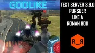 WR Test Server 3.9: Pursuer Like a Roman God - MECHALAND WAR ROBOTS [R_Я]