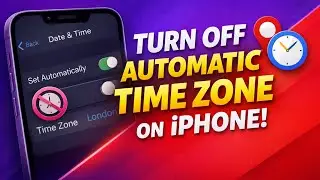 iPhone Time Zone Not Changing? Fix It Fast