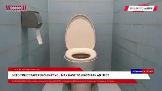China Sparks Outrage with QR Code Toilet Paper Ads &mdash; &lsquo;Pay to Wipe&rsquo; Backlash #chinanews