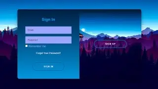 Animated Responsive LogIn & Register Form Using HTML & CSS | @iqraCS