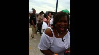Fan meets national best selling author Tamika Newhouse for the first time