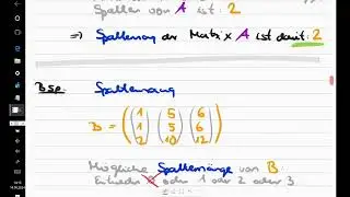 Matrizenrang | Wirtschaftsmathe 2 &mdash; Vorlesung 9