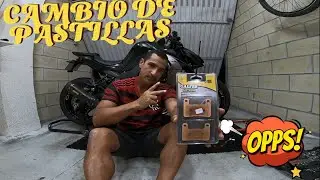 CÓMO CAMBIAR PASTILLAS DE FRENO KAWASAKI Z1000 ASI DE FÁCIL 
