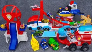Unboxing Paw Patrol Vehicle Toy Series | PAW PATROL City Rescue Station toys | Whale Patroller Toy