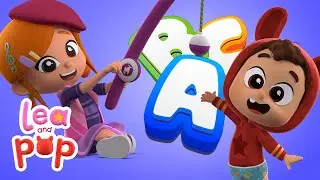 🔤 Learn the ABCs with Lea and Pop's Catchy Apples and Bananas Song 🔤 Baby Songs with Lea and Pop