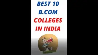 10 Best BCOM Colleges In India | Best Commerce colleges in India | Best Commerce college  #shorts