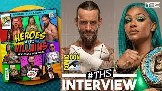 SDCC 2022: CM Punk & Jade Cargill AEW Interview | That Hashtag Show