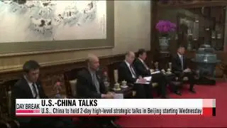 U.S., China to hold high-level strategic talks in Beijing