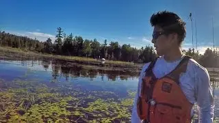 Kayak Fishing in the Adirondacks (New York Bass Fishing)