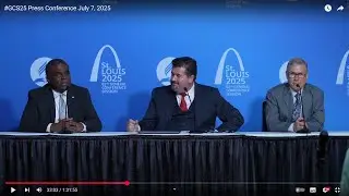 Press conference of the Secretary and Treasurer of the State Corporation